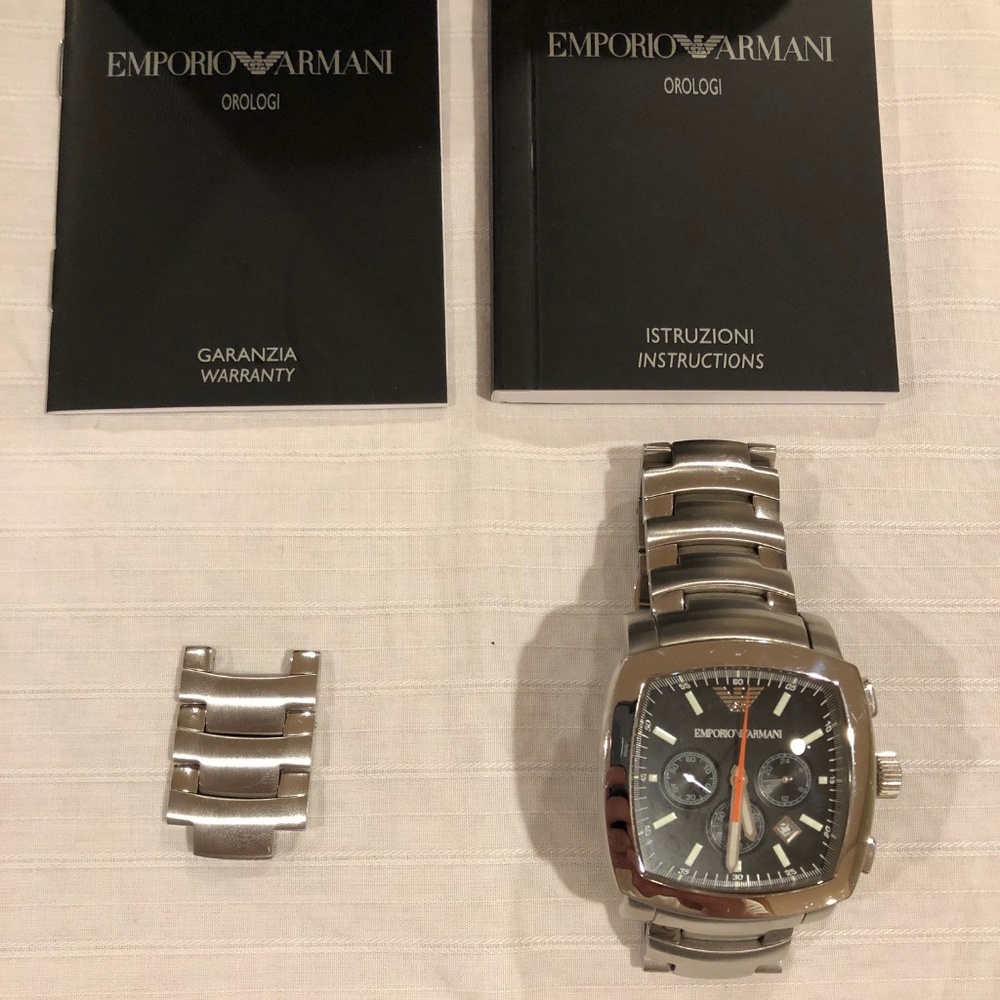 Men’s Emporio Armani Chronograph Watch